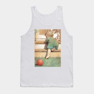 The Toddling Baby Boy by Jessie Willcox Smith Tank Top